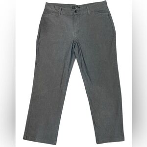Lee Gray Herringbone Pants